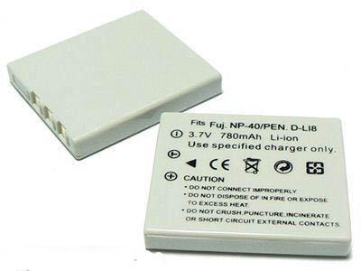 Baterija NP-40 Fuji, D-Li8 D-L18 Pentax 600mAh